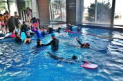 방포초, 영법수영배우며  안전체험교육